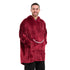 Snuggs Blanket Hoodie Dark Red مدفع رمضان